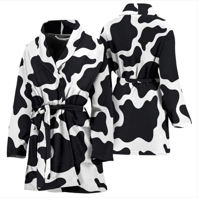 premium cow bath robe 3 - The Cow Print