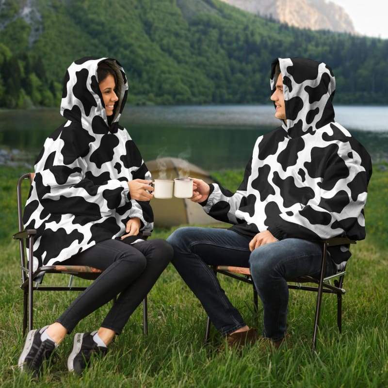 snug hoodie aop cozy cow print snug hoodie 1 - The Cow Print