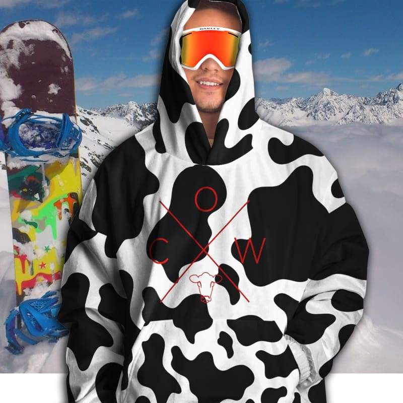 Dope Cow Snug Hoodie CL1211 One size Official COW PRINT Merch