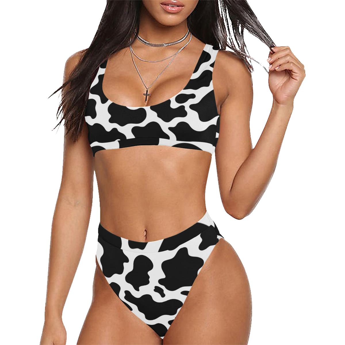 Stunning Cow Print Bikini CL1211 XS Official COW PRINT Merch