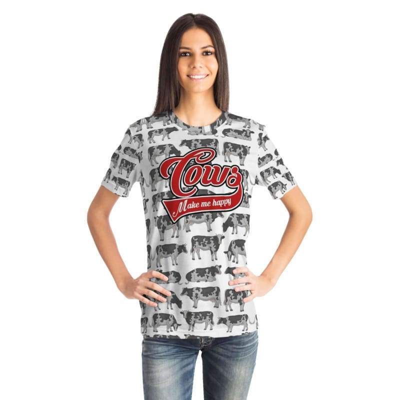 Cows All Over Print Shirt CL1211 XS Official COW PRINT Merch