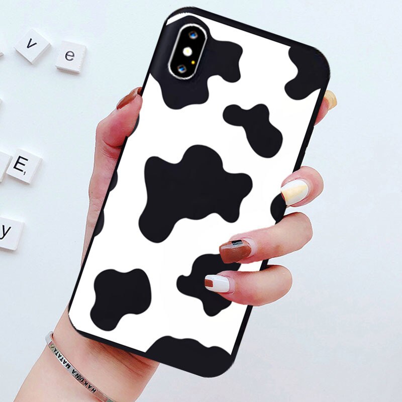 Soft TPU Silicone Rubber Phone Case Cover for IPhone 12 Pro 7 8 Plus X Xs 1 - The Cow Print