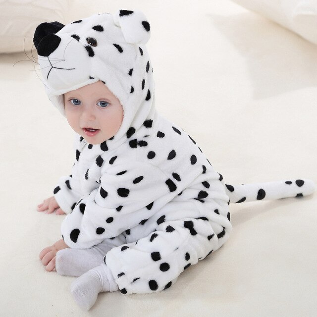 Winter New Born Baby Clothes Romper Baby Jumpsuit Animal Hooded Pajamas Cow Panda Costume Boys Girls 6.jpg 640x640 6 - The Cow Print